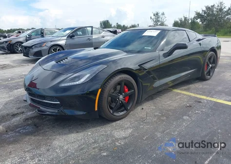 2017 Chevrolet Corvette Stingray z USA, uszkodzony, nr VIN 1G1YD2D79H5100230
